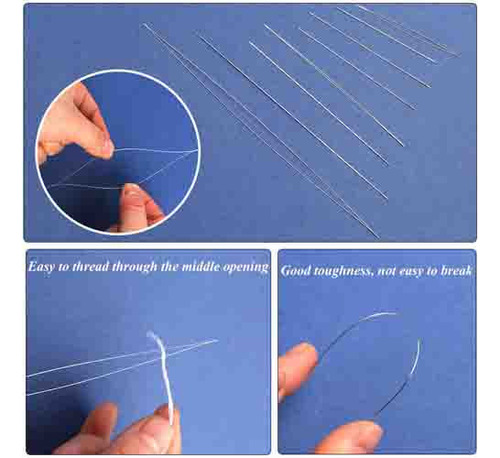 Juego De Agujas Para Abalorios De Joyería Diy