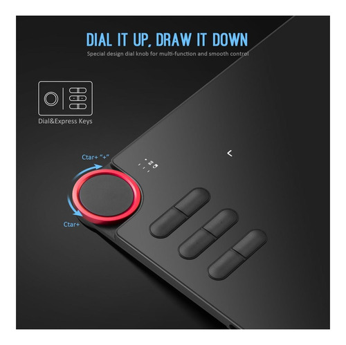 Tableta De Dibujo Xp-pen Deco 03, 8192 Nivel De Lápiz De Sin
