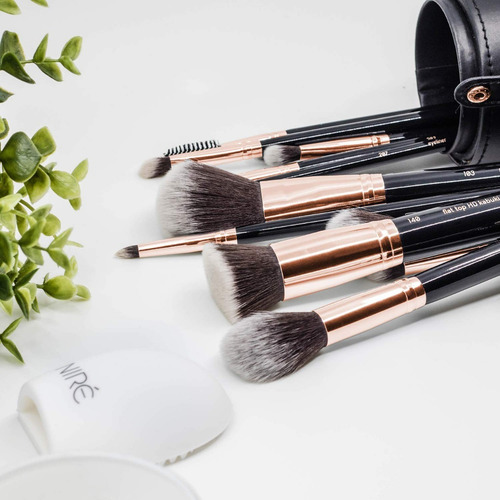 Imagen 5 de 6 de Brochas Veganas De Maquillaje Profesional