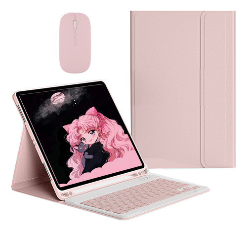 Funda Para Ratón Tab A8 Y Teclado Bluetooth Recargable