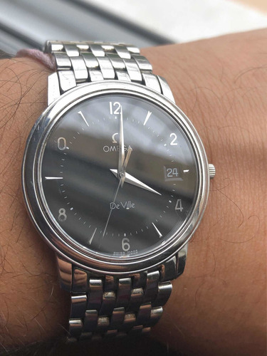 Relógio Omega De Ville Prestige - Ultra-fino - Todo Aço!