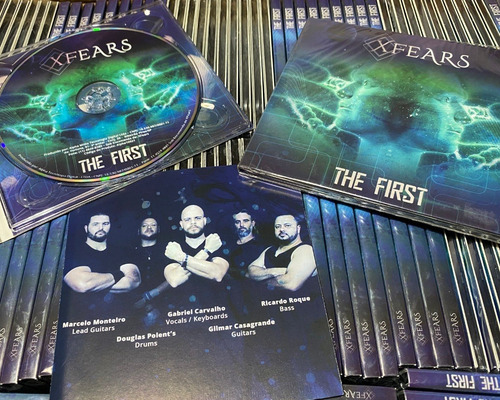 Cd Digipack Xfears - The First - Lacrado, Novo E Original