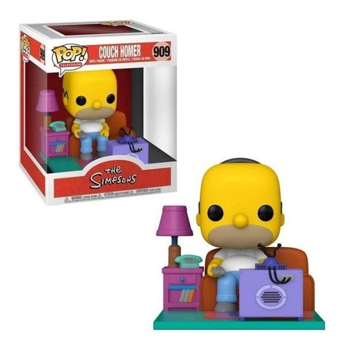 Homer Sillon 909 Funko Pop Los Simpson Couch Bart Lisa Nuevo