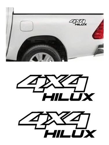 Stickers Toyota Hilux 4x4 