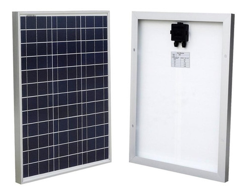 Imagen 1 de 5 de Panel Solar 50w. 18.72v - 2.67a Max Monocristalino
