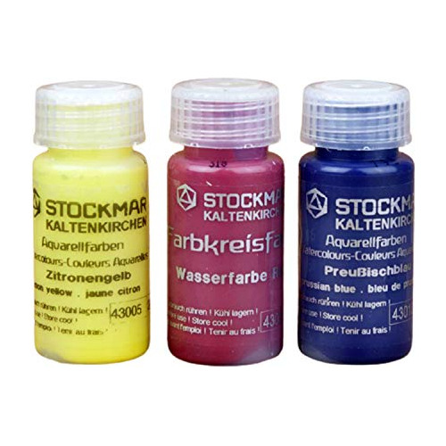 Pintura Acuarela: Surtido De 3 Colores Primarios 20 Ml ...