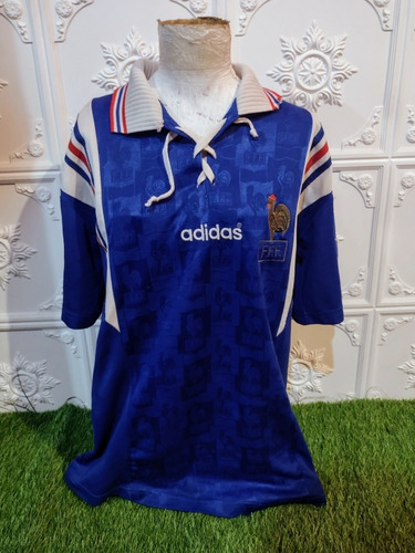 Camiseta De La Selección De Francia 1996  Talle L