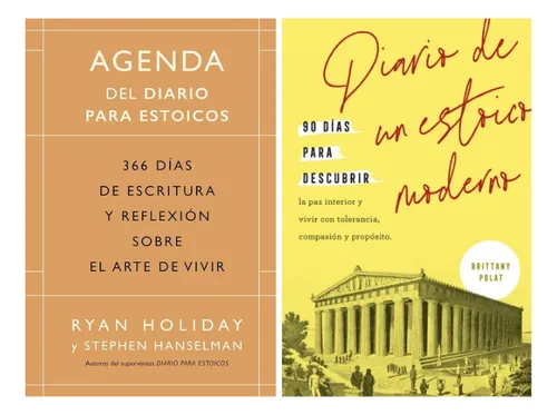 Agenda Diario Estoicos + Diario Estoico Moderno - Holiday