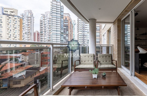 Imagem 5 de 8 de Lindo Apartamento Em Rua Tranquila Na Vila Nova Conceição - Mb13323