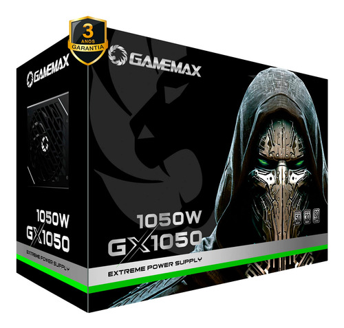 Fonte Modular Gamemax Gx1050 Pro 1050w 80 Plus Platinum