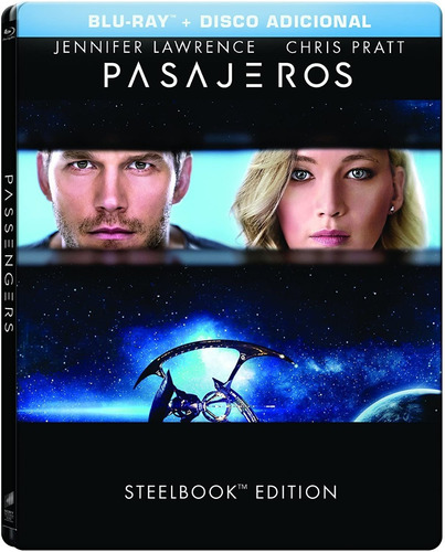 Pasajeros (passengers) Blu Ray Steelbook Película Nuevo