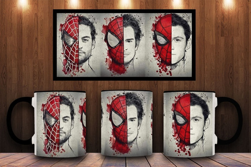 Taza De Los Tres Spiderman, Sublimado