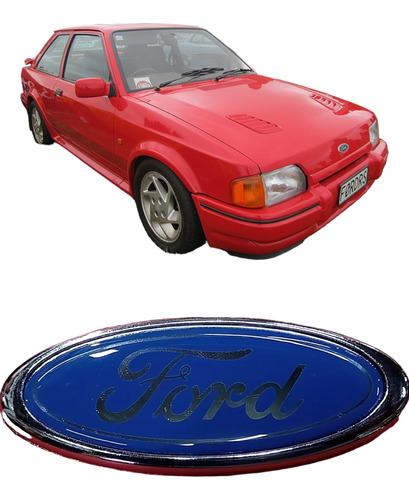 Logo Insignia Ovalo Ford Escort Mod 88 Al 94 Capot O Porton