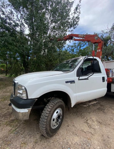 Camión Ford 4000 Con Hidrogrua Bull Crane + Barquilla