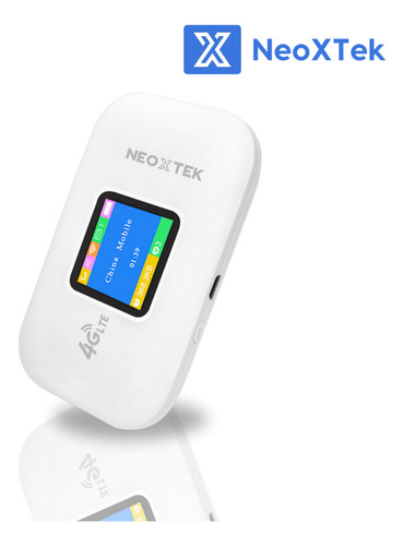 Modem Roteador 4g Chip Sim Portátil Wifi Desbloqueado Para Todas As Operadoras Internet Sem Fio Rápido Estável Compacto Leve Via 3g E 4g Suporte Multiusuário Wifi Seguro Neoxtek