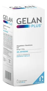 Gelan Plus Antiácido Frasco Con 250 Ml Gastritis Y Reflujo