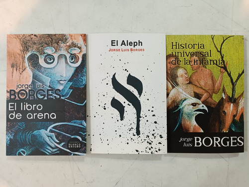 Libro De Arena Historia Universal De La Infamia El Aleph (Usado)