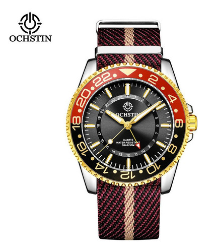 Relojes Luminosos De Nylon Impermeables Para Hombre Ochstin