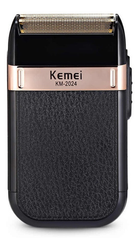 Afeitadora Shaver Kemei Km-2024 Recargable Usb + Cabezal