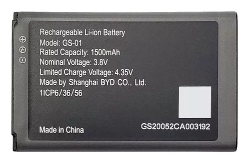 Gs-01 Bateria Li 3.8v 1500mah Para Telefono Wifi Wp810 Wp820