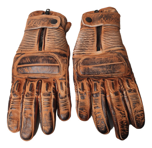 Guantes Para Moto Vintage Jyv Race - Ocelot 3c - City Motor