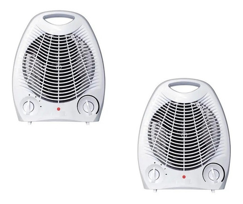 Termoventilador Calefactor Portátil Eléctrico 2pack