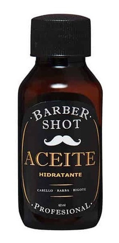 Aceite Con Bergamota Hidratación Barba Cabello Barber Shot®