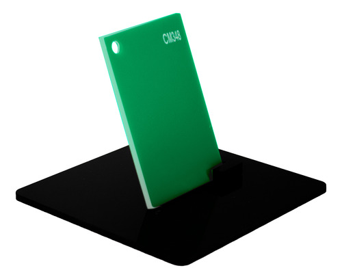 Lamina De Acrílico Verde Pino 60x80 En 3mm Color Make Cm348