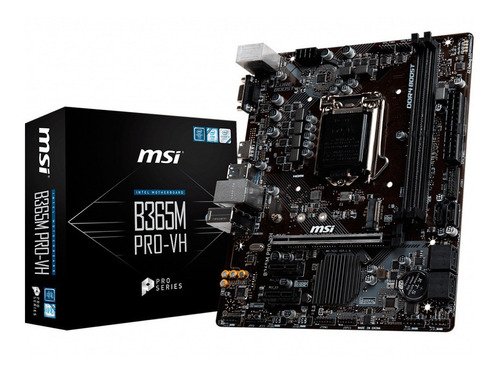 Motherboard Msi B365m Pro-vh Intel B365 9na Gen Mexx 3