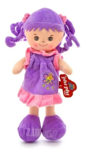 Muñeca Pepona Peluche Musical Original 30cm Pce 2522 Bigshop