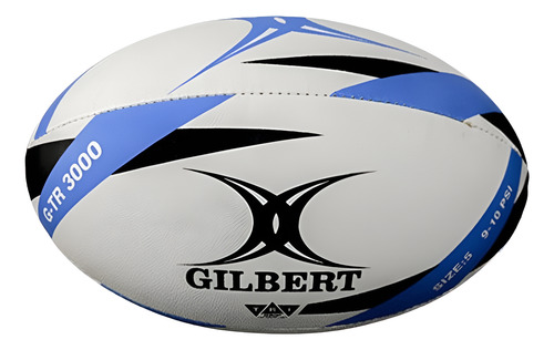 Balón Rugby Gilbert Entrenamiento G-tr3000 Azul Nº5 Original