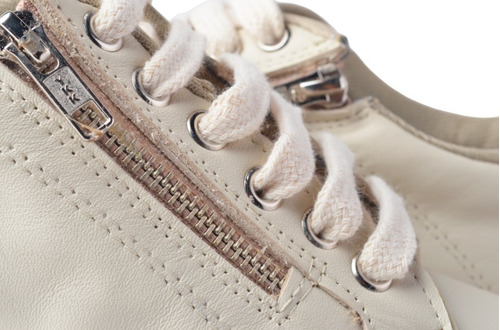 Zapatillas Urbanas De Mujer De Cuero - Marion - Ferraro