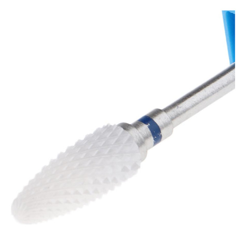 Broca Pulidora De Cerámica Para Uñas De 3/32 Azul-m