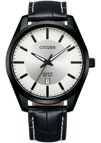 Reloj Citizen Quartz Analog Bi103509a Hombre Color de la malla Negro Color del bisel Negro Color del fondo Blanco