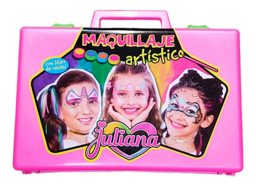 Valija Juliana Maquillaje Artistico Con Accesorios Grande