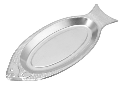 Plato Para Servir Platos De Acero Inoxidable Con Forma De