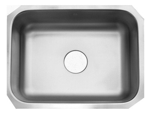Tarja Sencilla Submontar Eb Técnica Cs300 54 Cm Acero Inox Color Gris