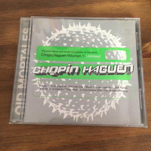 Chopin Haguen Volumen 1 Unmixed Cd House Techno Paul Van D