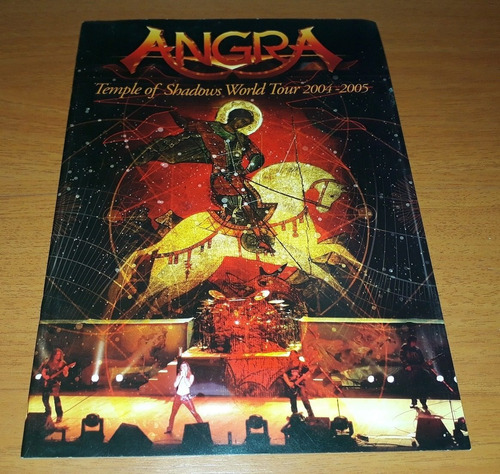 Angra - Revista Tour Book Temple Of Shadows - Nova!!