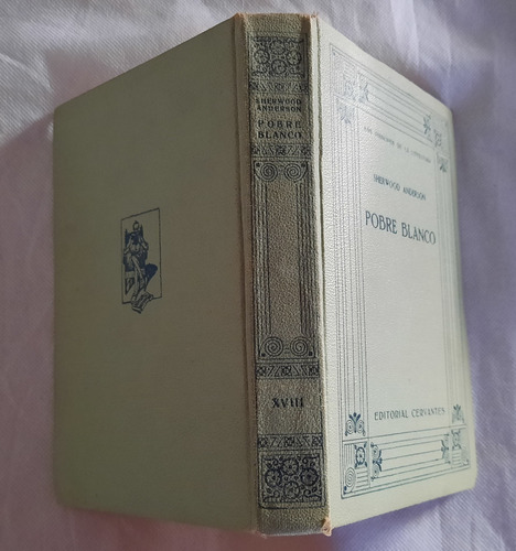 Pobre Blanco Sherwood Anderson 1929