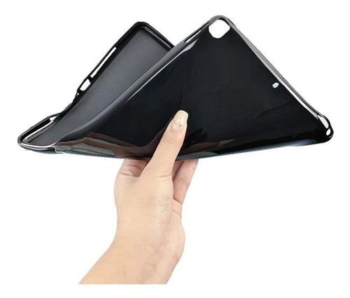 Estuche Goma Tpu Negra Para Tablet Samsung A8 X200 10.5