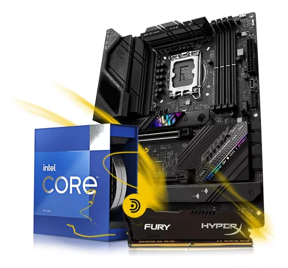 Combo Actualizacion Gamer Intel Core I9 13900k 16g Ddr5 B760