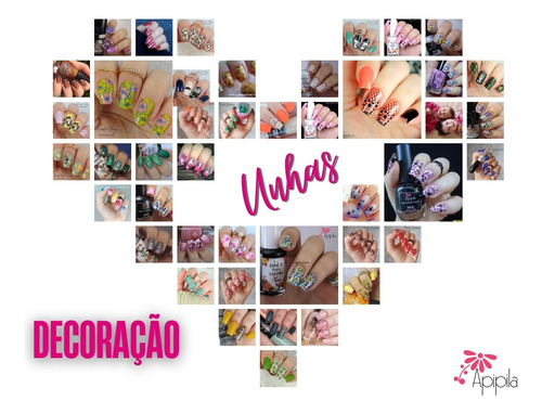 Placae Para Carimbo De Decoração De Unhas Peliculas X
