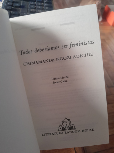 Deberíamos Ser Feministas / Chimamanda Ngozi Adichie (Usado)
