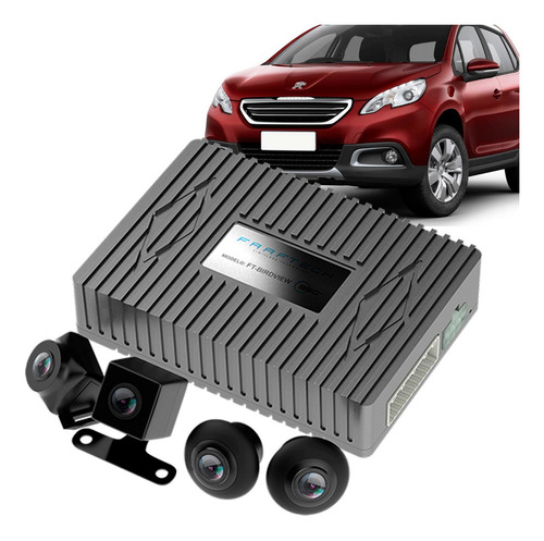 Camera De Ré 360 Graus Peugeot 2008 2015 2016 2017 2018 2019