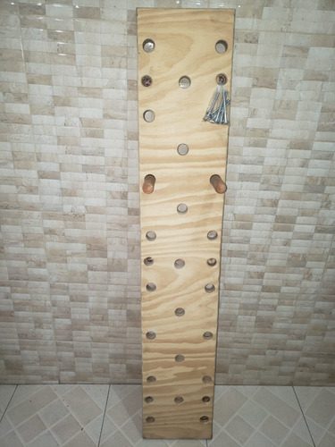 Peg Board Crossfit 160 Cm X 30cm X 45 Cm
