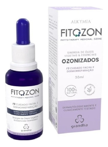 Óleo Ozonizado Fitozon F3 Reparação E Clareamento Facial 