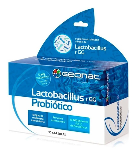 Geonat Lactobacillus Rgg Probiotico De X 30 Cap