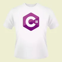 Comprar Camisa C# Sharp Linguagem Programador Informática