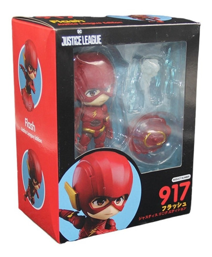 Figura De Acción De Dc Anime Flash 917 Bootleg Nendroid